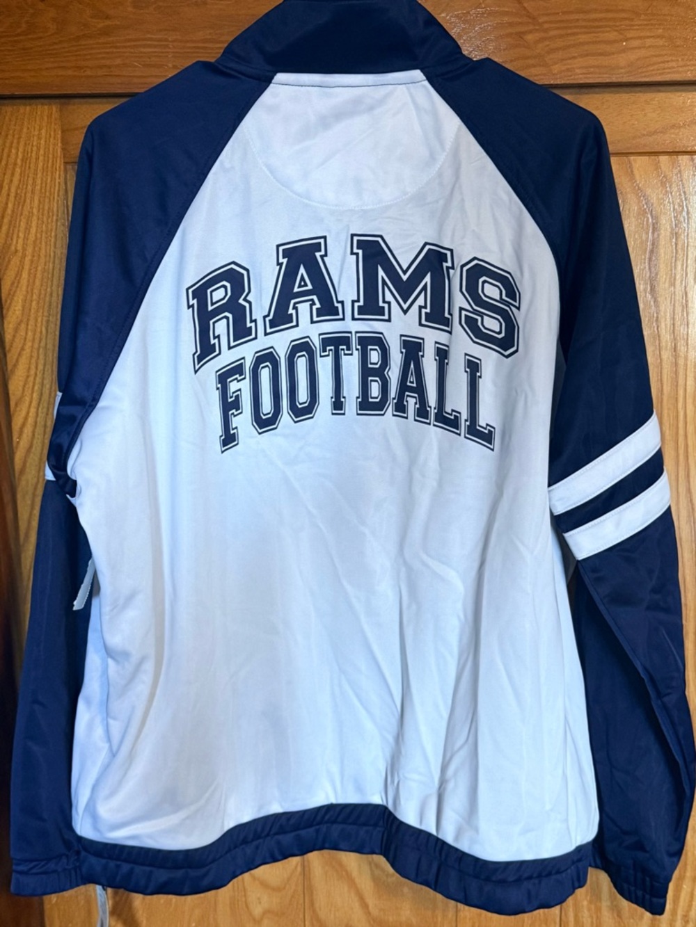 NFL Women's Jacket in Black, White & Red Logo - Picture 5 of 8
